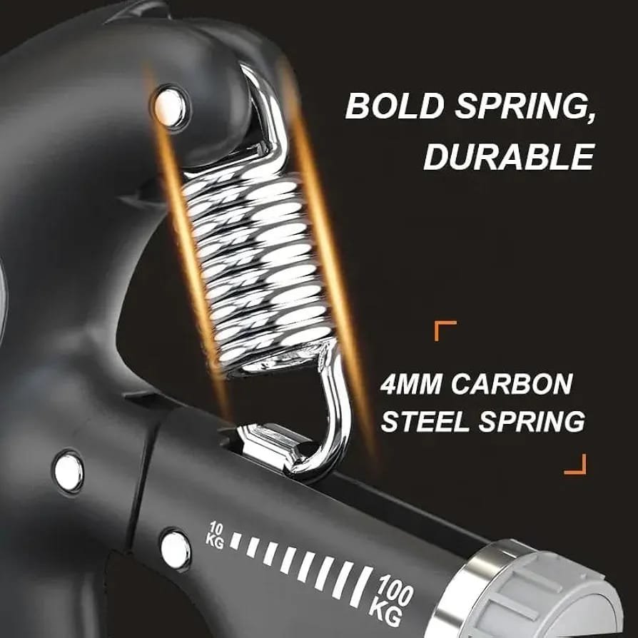 Adjustable Hand Grip Strengthener with Digital Counter